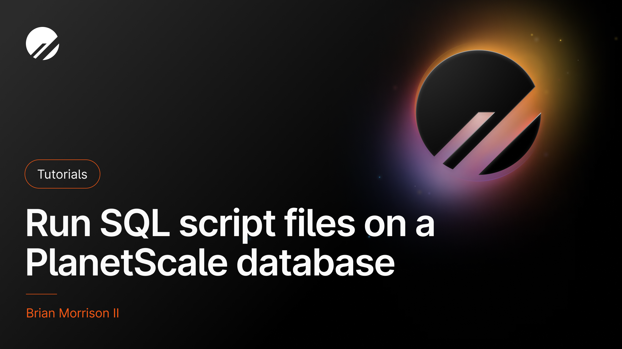 Run SQL script files on a PlanetScale database — PlanetScale