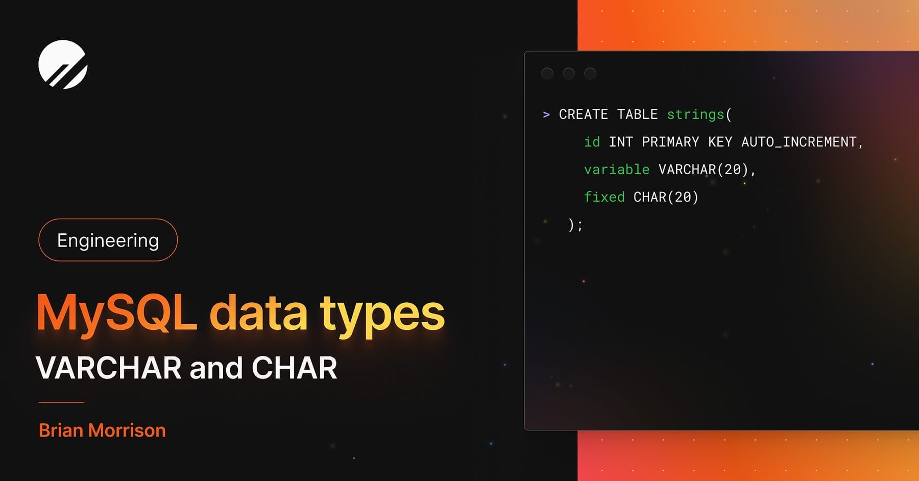 MySQL data types: VARCHAR and CHAR — PlanetScale